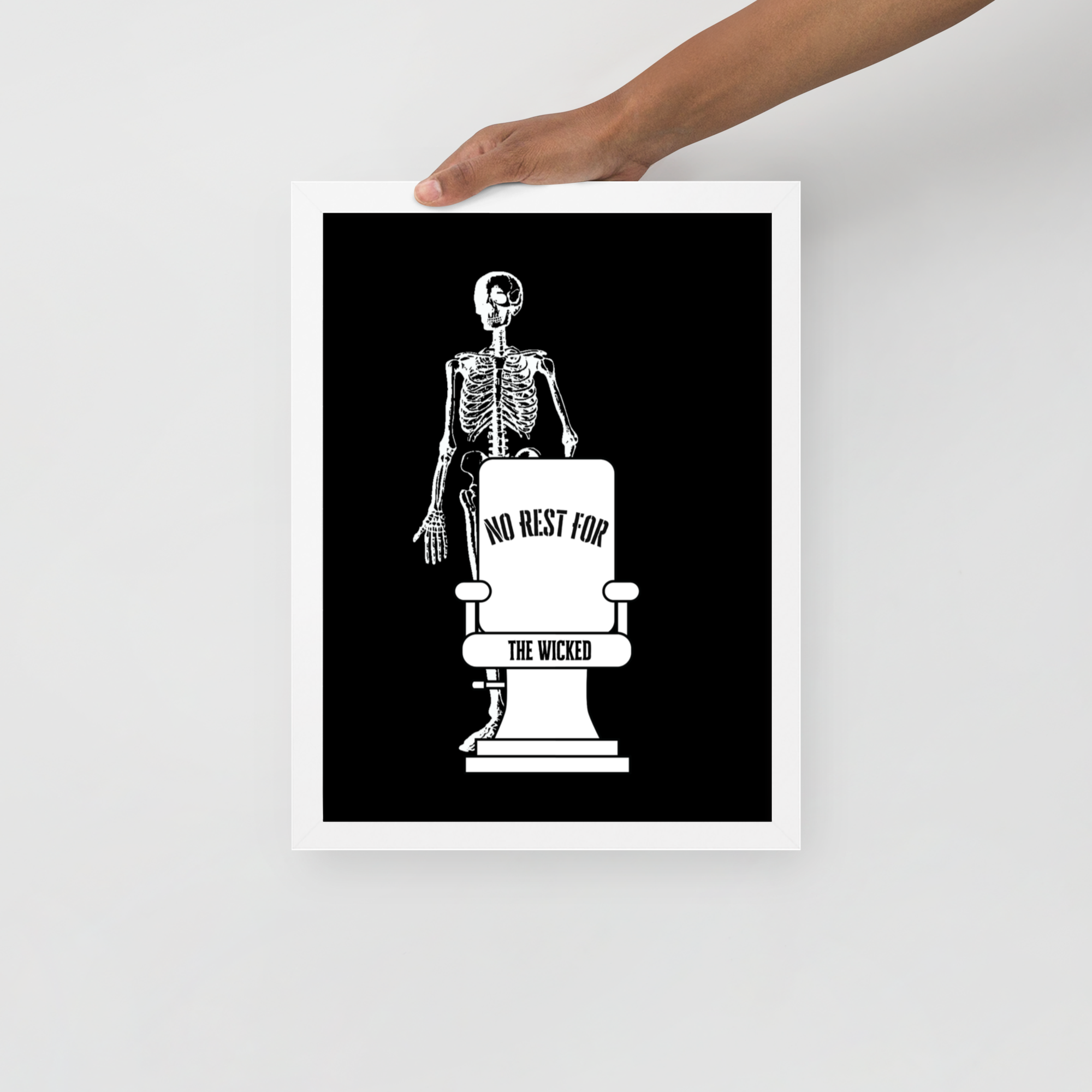 No Rest For The Wicked Salon Poster